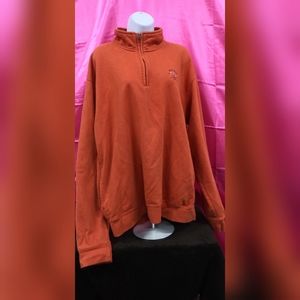Orange Mackinaw 1857 Pullover Sweater